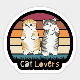 cat lover Sticker